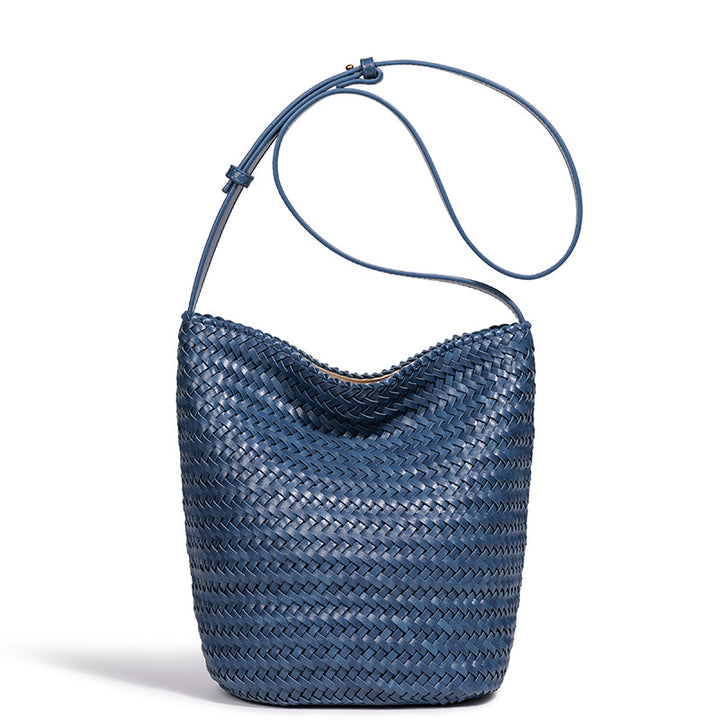 Handcrafted Woven Bucket Bag Bowlift