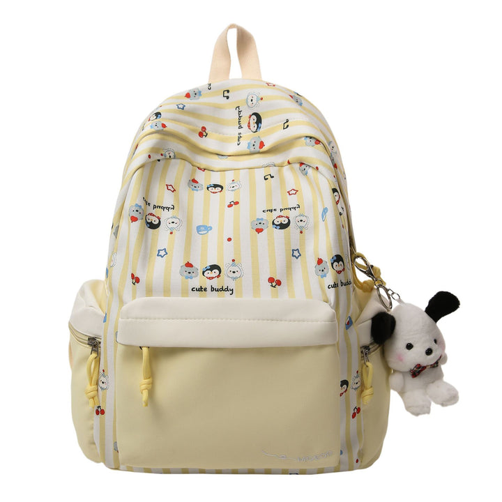 Playful Character-Themed School Backpack Bowlift