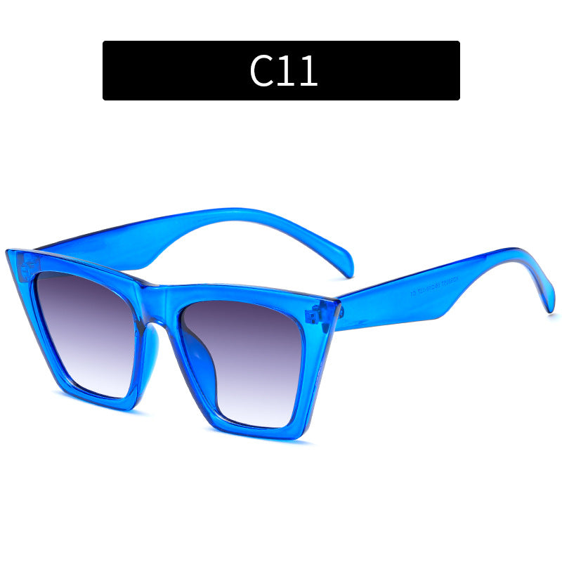 Unique Geometric Oversized Sunglasses