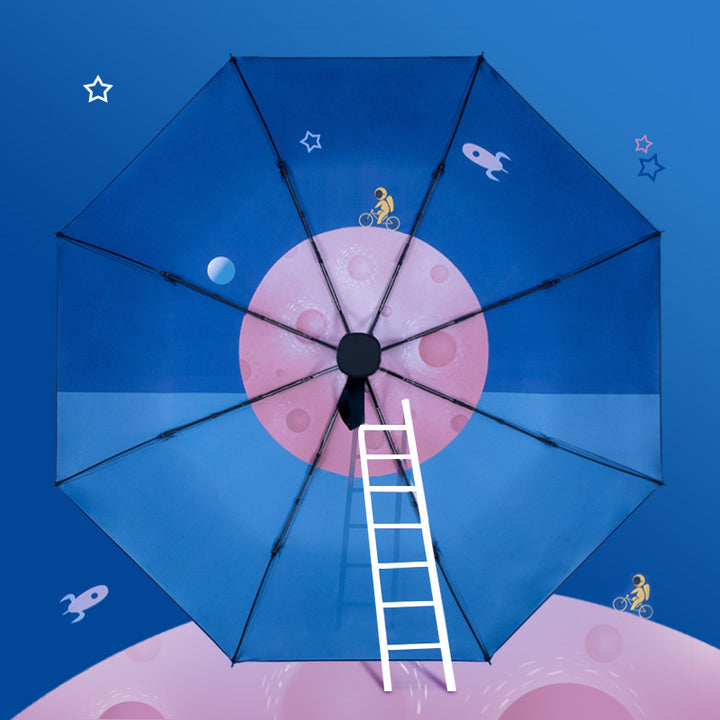 Women's Creative Graphic Umbrella Bowlift