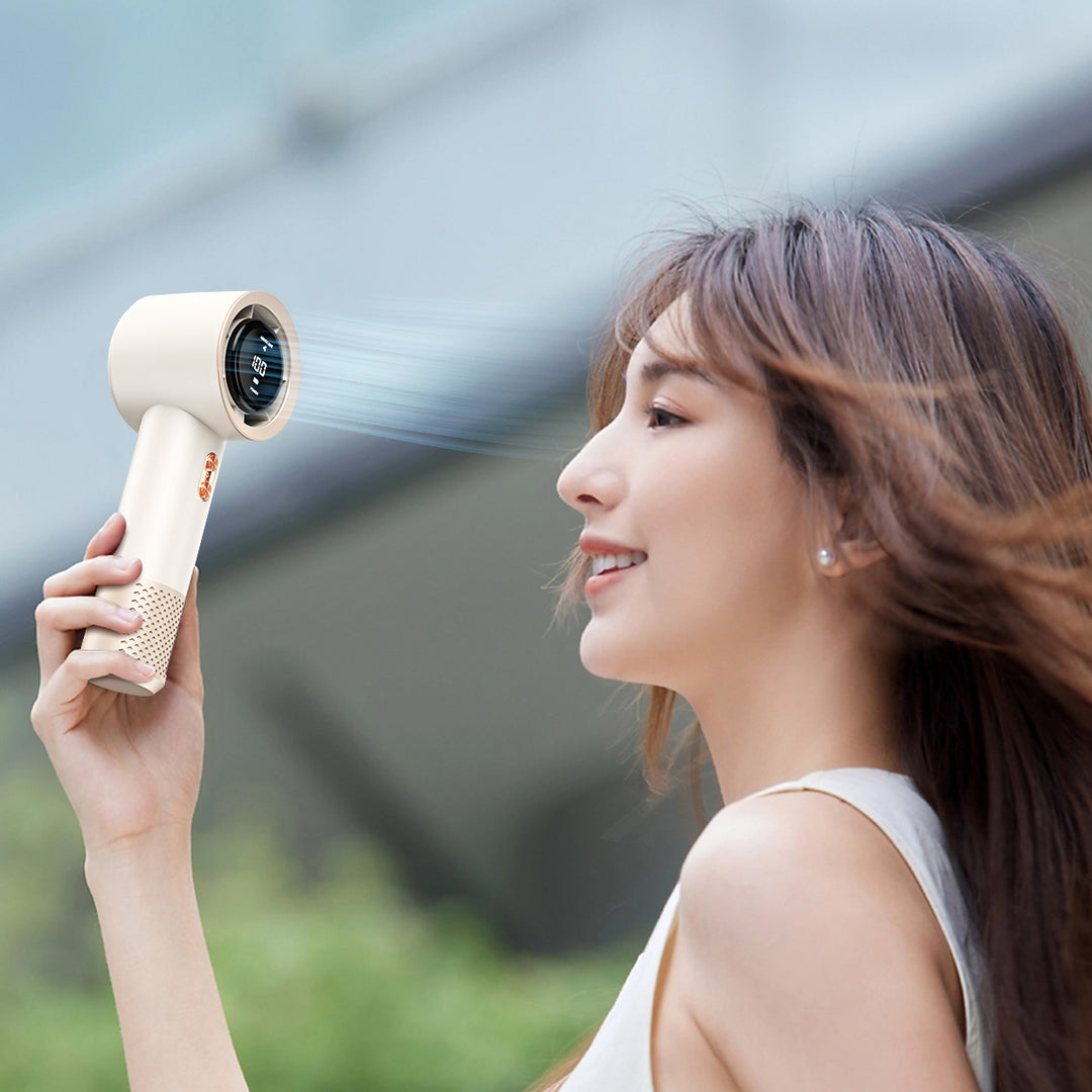 Unisex nan high-power digital handheld hair dryer with precise multi-step airflow Bowlift
