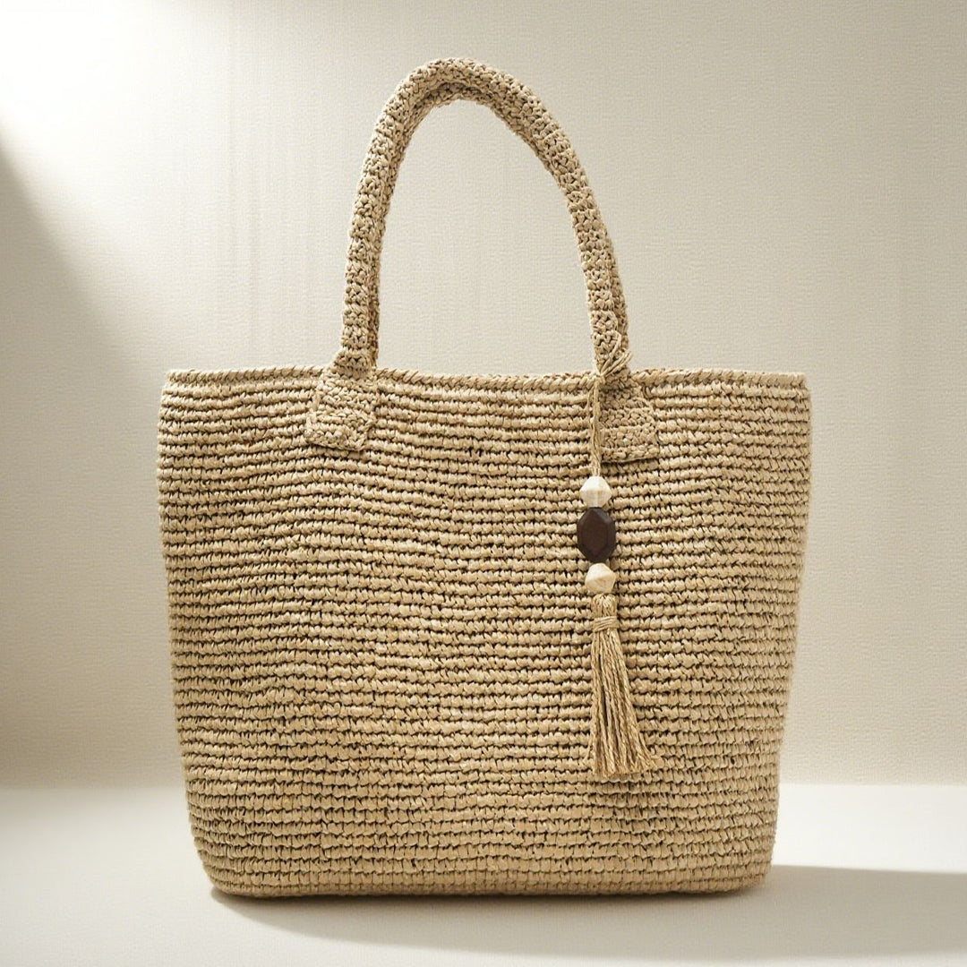 Macramé bag with tassel details Bowlift