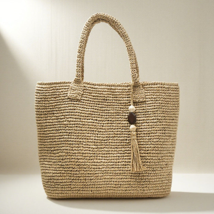 Braided natural material bag Bowlift
