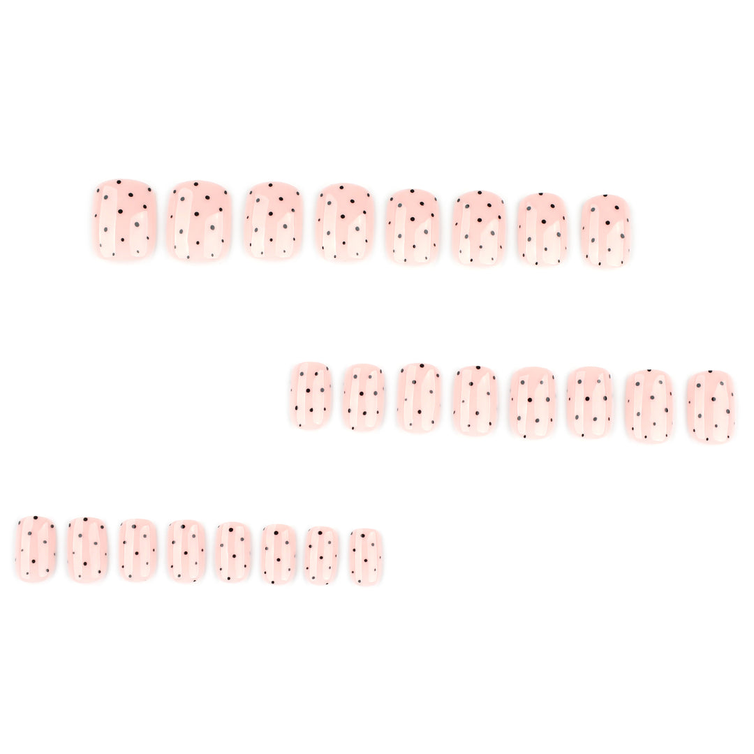 Artful Nail Art with Modern Dot Patterns Bowlift