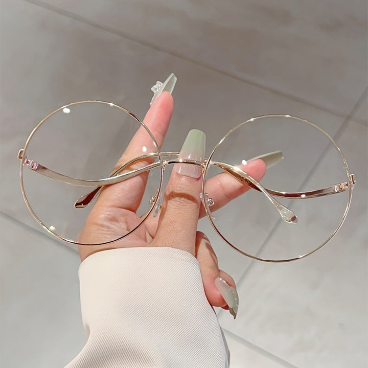 Oversized Round Lens Sunglasses