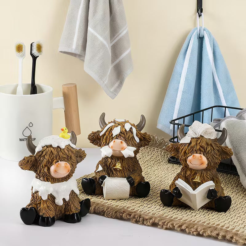 Decorative Piglet Figurine Bowlift