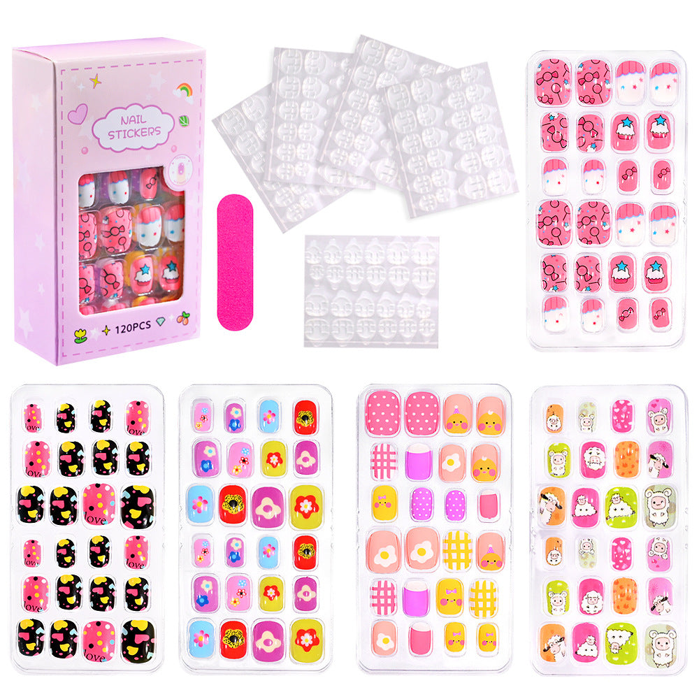 Creative Cartoon Nail Art Sticker Set Bowlift