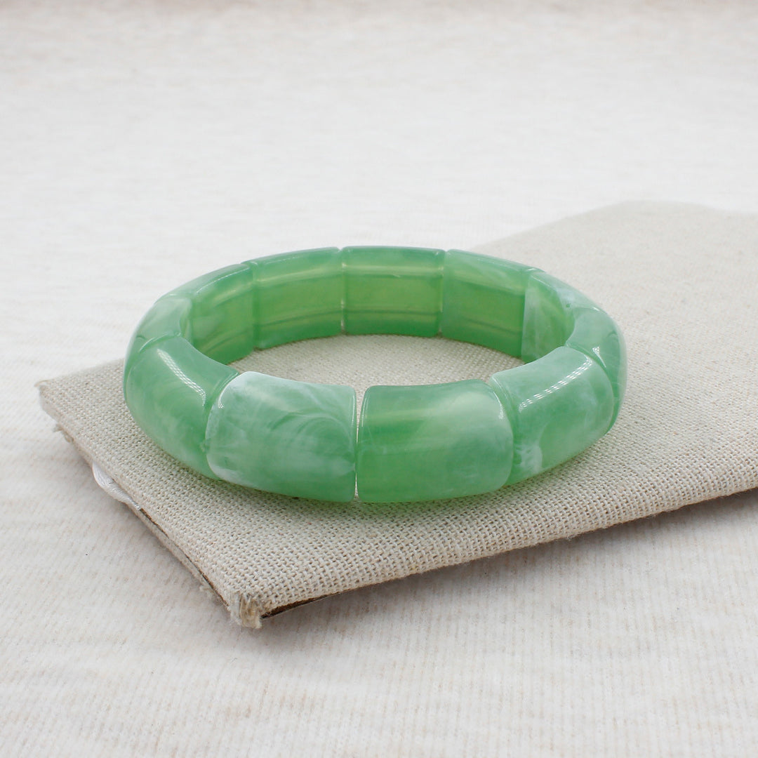 Geometric Resin Bangle Bowlift