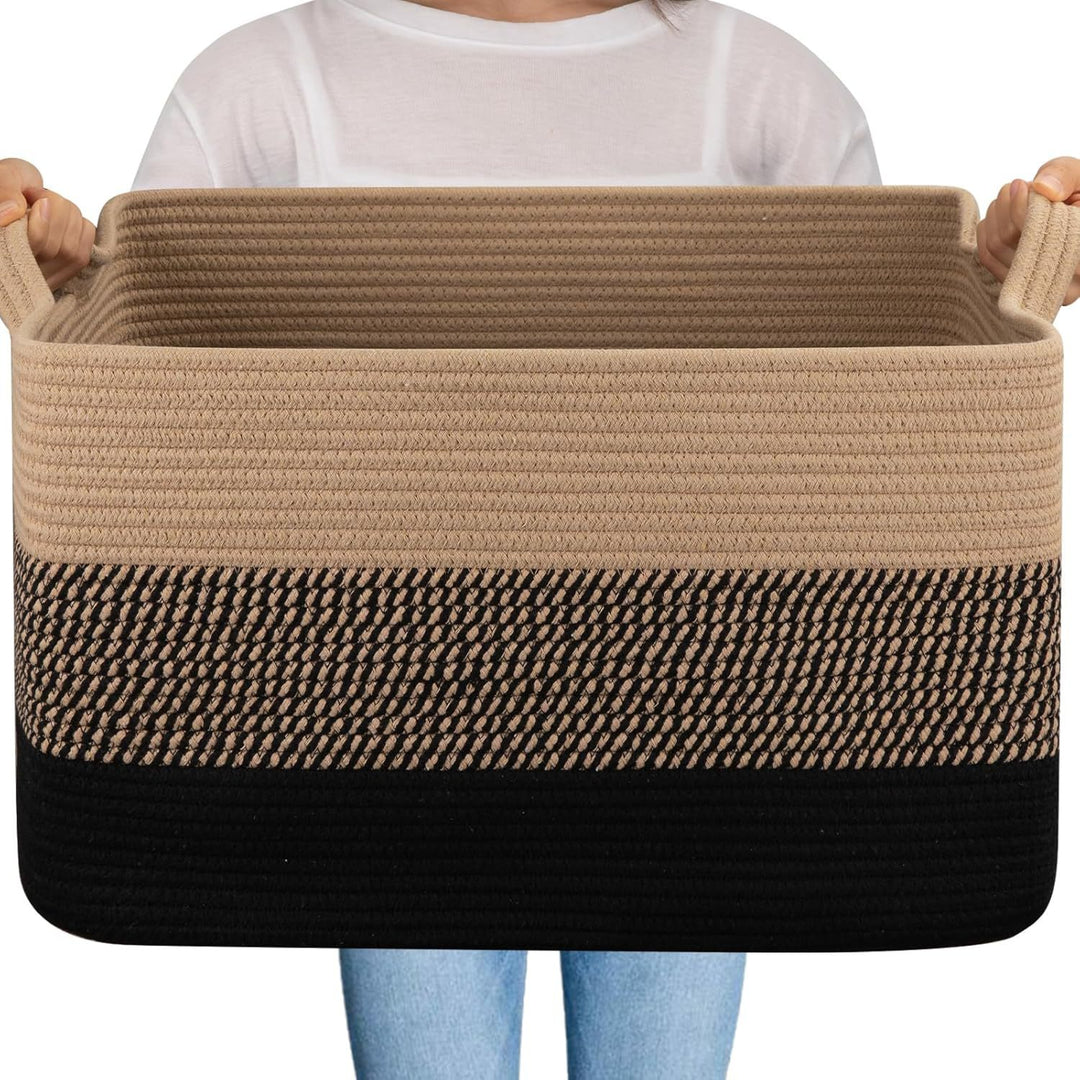 Women Versatile Storage Basket with Sturdy Handles Bowlift