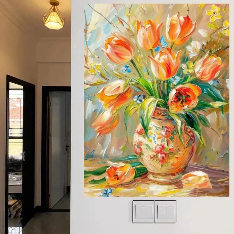 Floral Still Life Canvas Art Bowlift