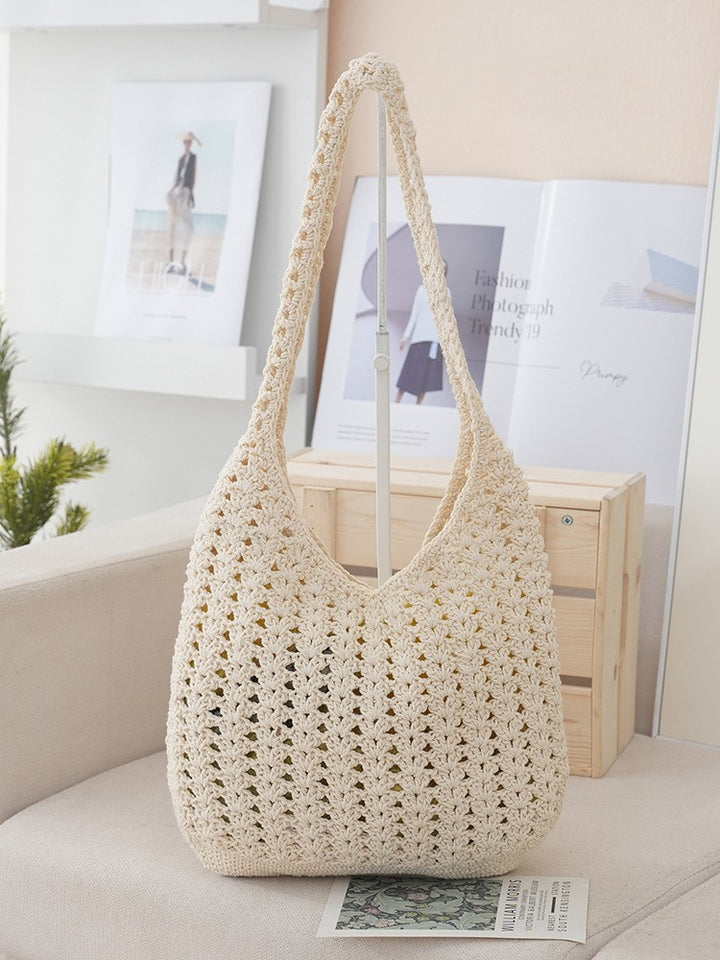 Handcrafted Net Shoulder Bag Bowlift