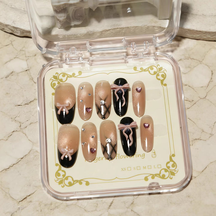 Elegant Artistic Nail Art Design Bowlift