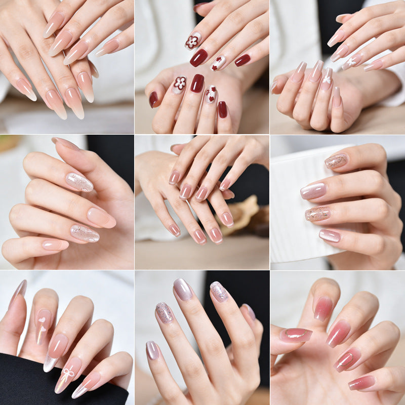 Press-On Nail Art Set Bowlift