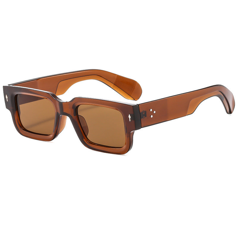 Women's fashionable square sunglasses with sturdy frame and comfortable fit Bowlift