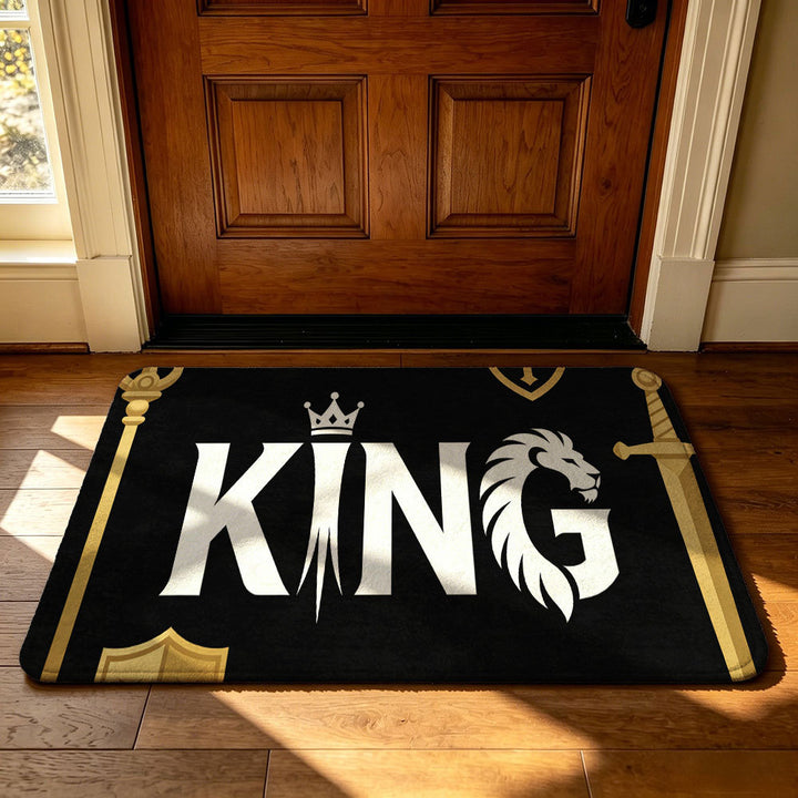 Tropical-Themed Decorative Doormat