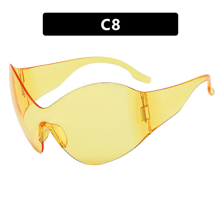 Ladies futuristic sunglasses Bowlift