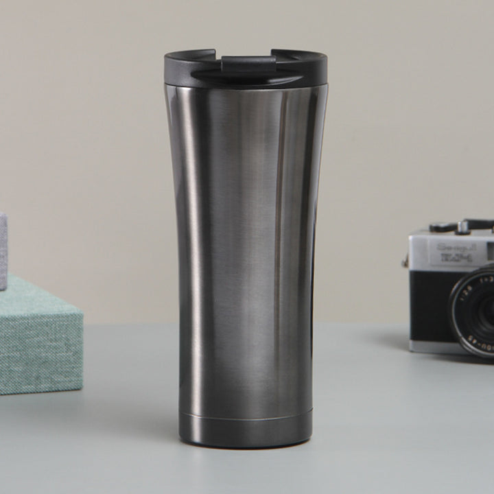 Women elegant double-walled coffee mug with non-slip silicone base Bowlift