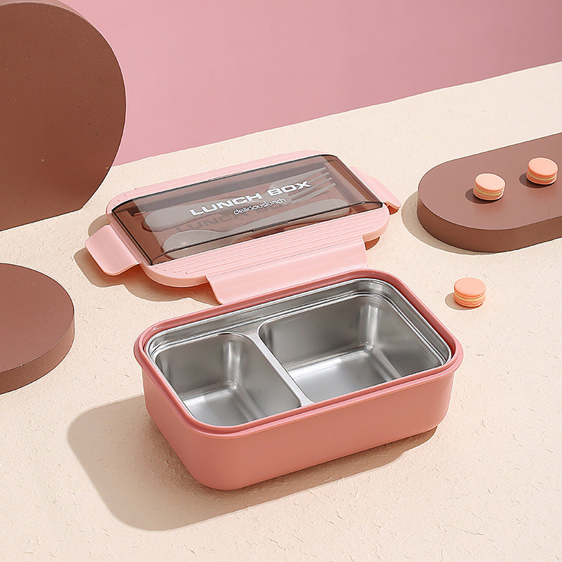 Multi-Compartment Insulated Lunch Container