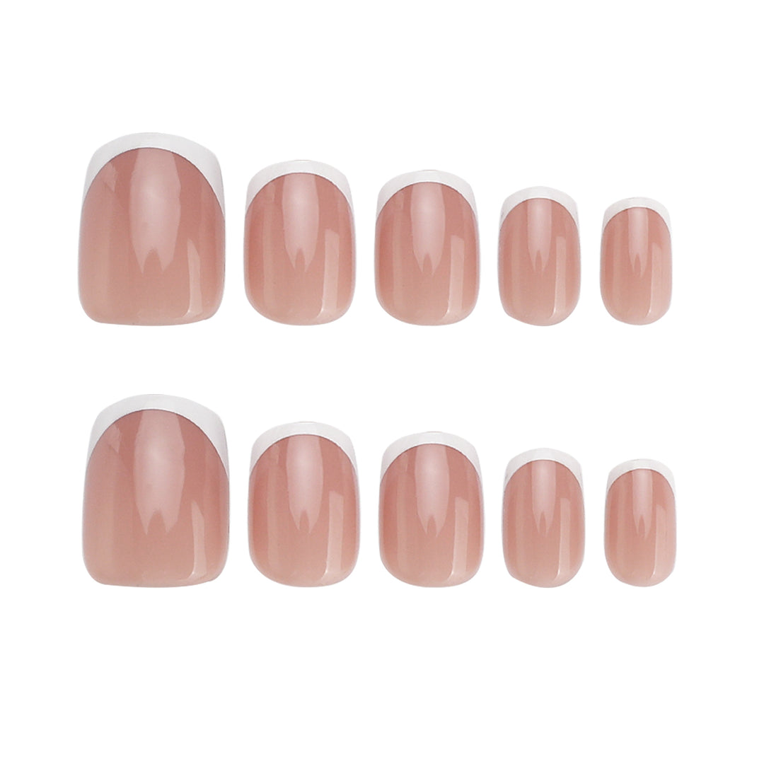 Artful French Manicure Nail Art Bowlift