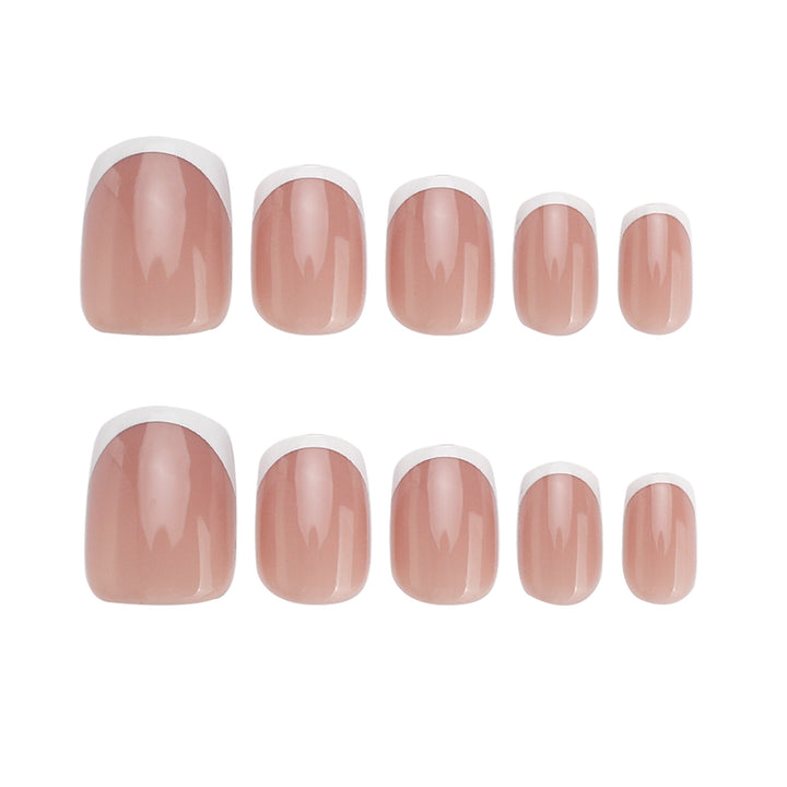 Artful French Manicure Nail Art Bowlift