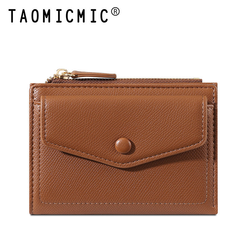 Compact RFID Ladies Wallet Bowlift