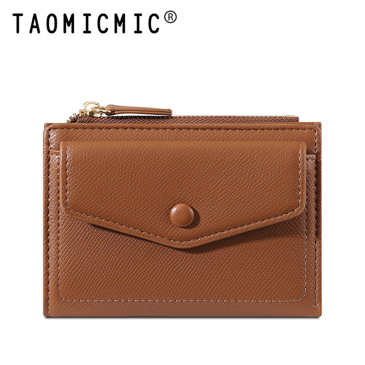 Compact RFID Ladies Wallet Bowlift