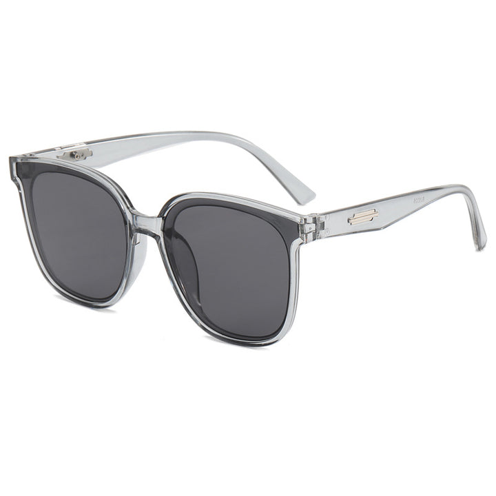 Ladies fashionable oversized sunglasses with combined frame Bowlift