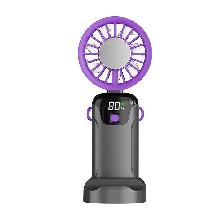 Unisex Portable Rechargeable Handheld Fan Bowlift