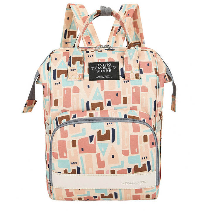Multi-Compartment Travel Backpack Bowlift