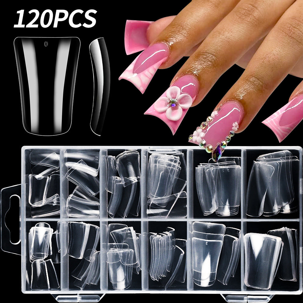 Premium Clear Nail Tip Set Bowlift