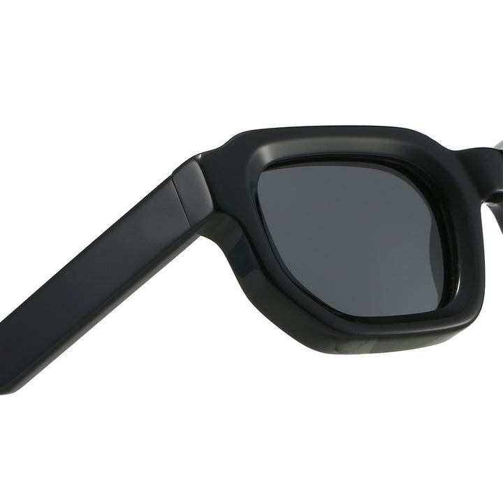 Women's modern sunglasses with square frame and UV protection Bowlift