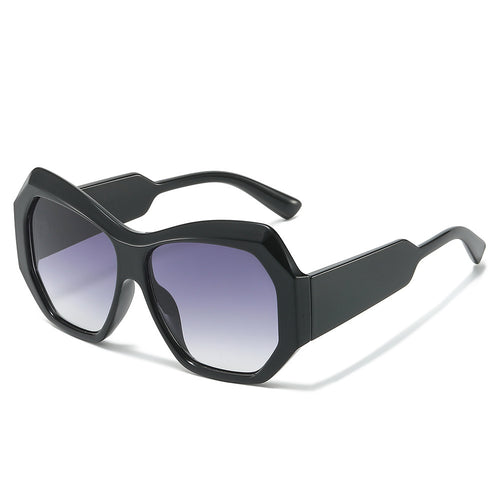 Statement Hexagonal Frame Sunglasses Bowlift