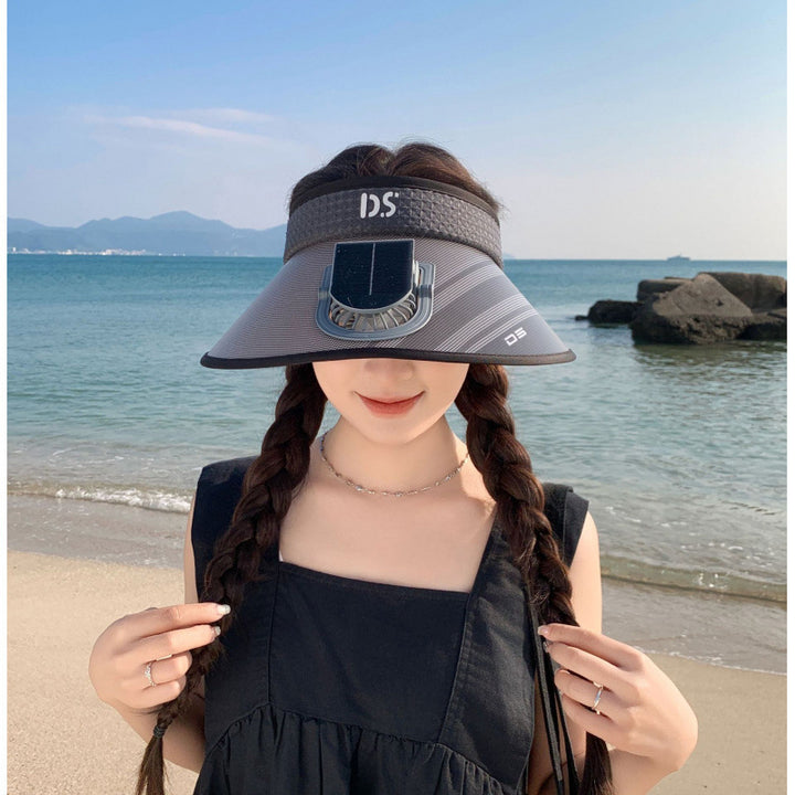 Adjustable sun visor with UV protection and padded headband Bowlift