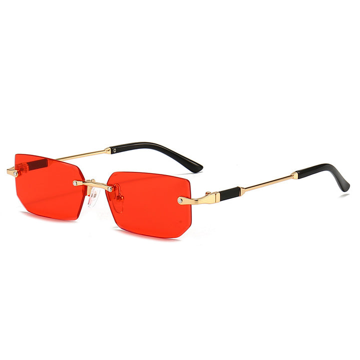 Ladies elegant and fashionable sunglasses with transparent frame Bowlift