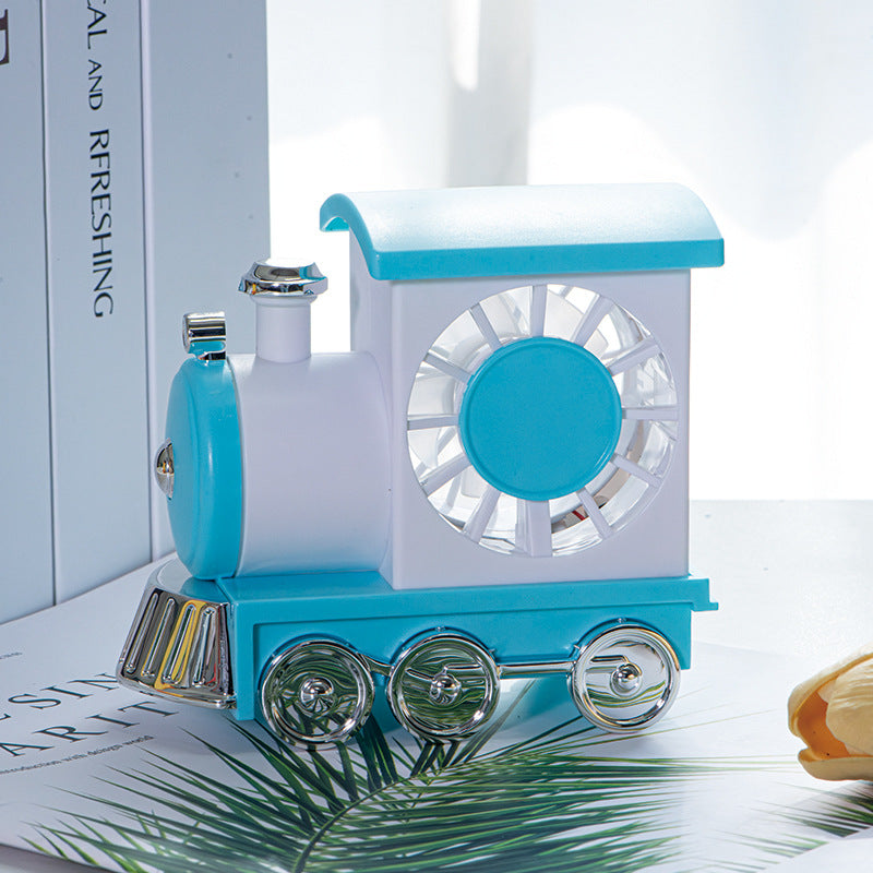 Unisex Mini Steam Locomotive Fan Bowlift