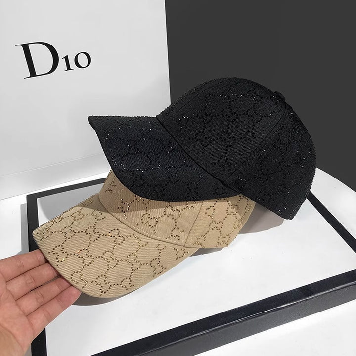 Women's Fashionable Laser-Cut Baseball Cap Bowlift