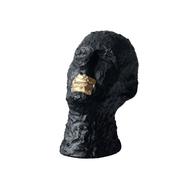 Artistic Decorative Face Sculpture