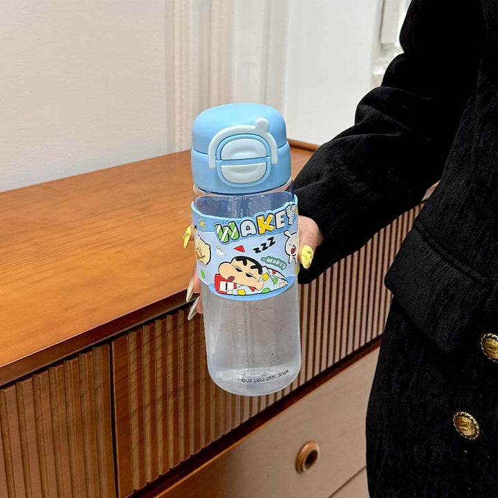 Women's water bottle with unique cartoon design Bowlift