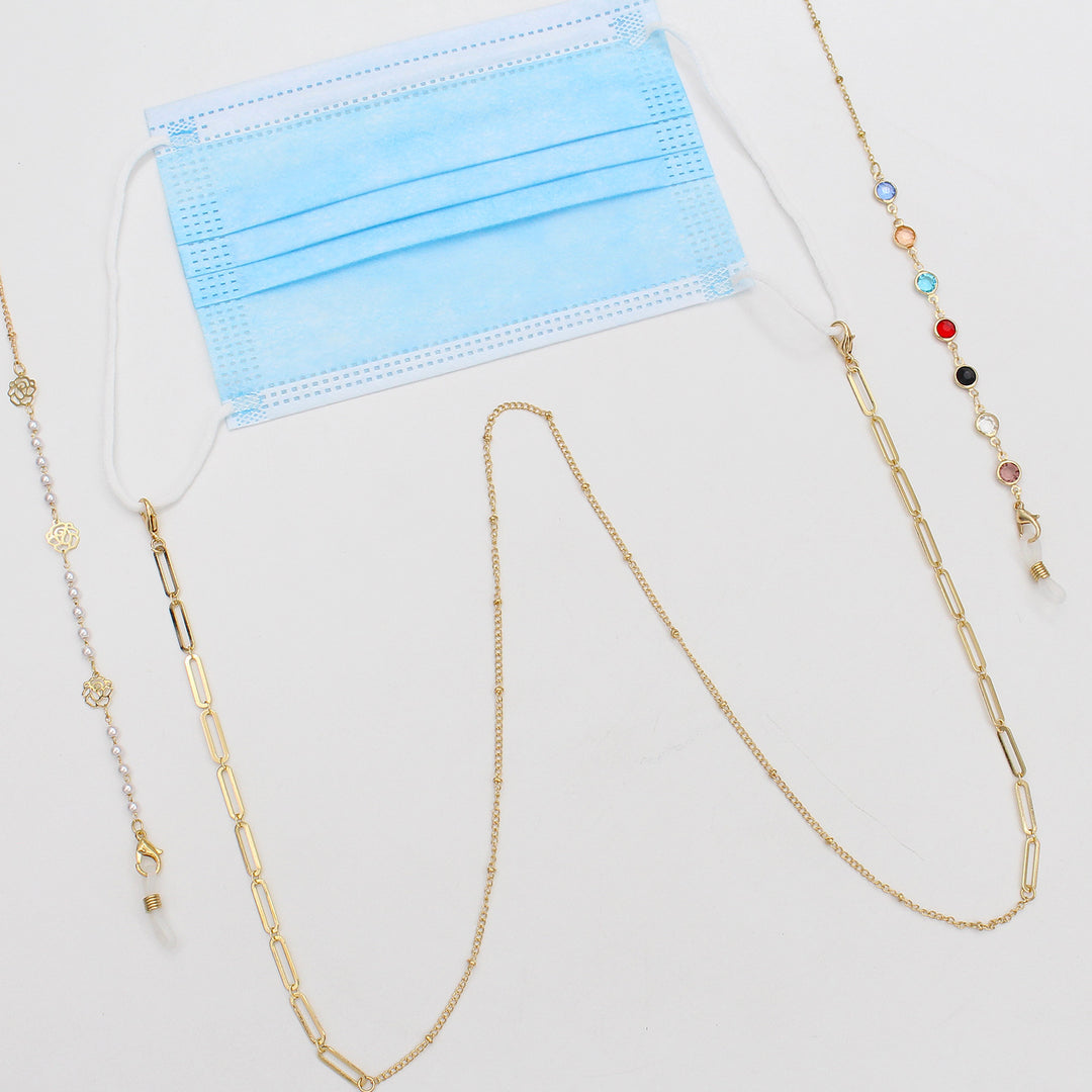 Layered Gold Chain Bracelet Bowlift