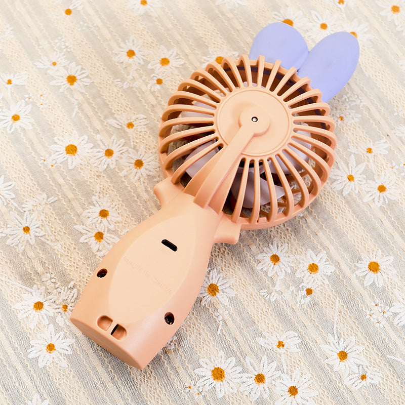 Ladies Portable Hand Fan with Creative Design and Elegant Accessories Bowlift