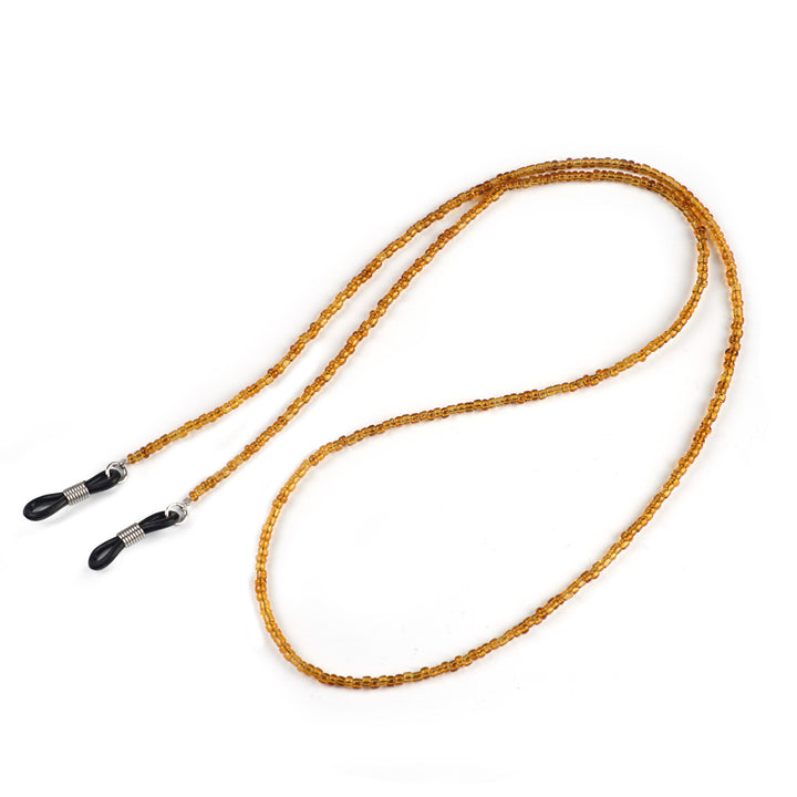Crystal-Accented Eyewear Holder Chain Bowlift