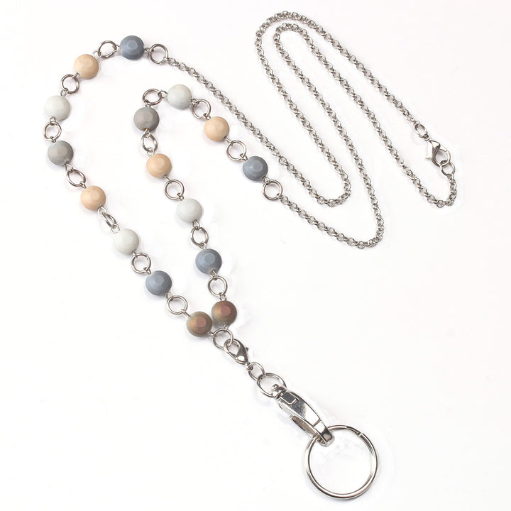 Beaded Keychain Lanyard Holder Bowlift