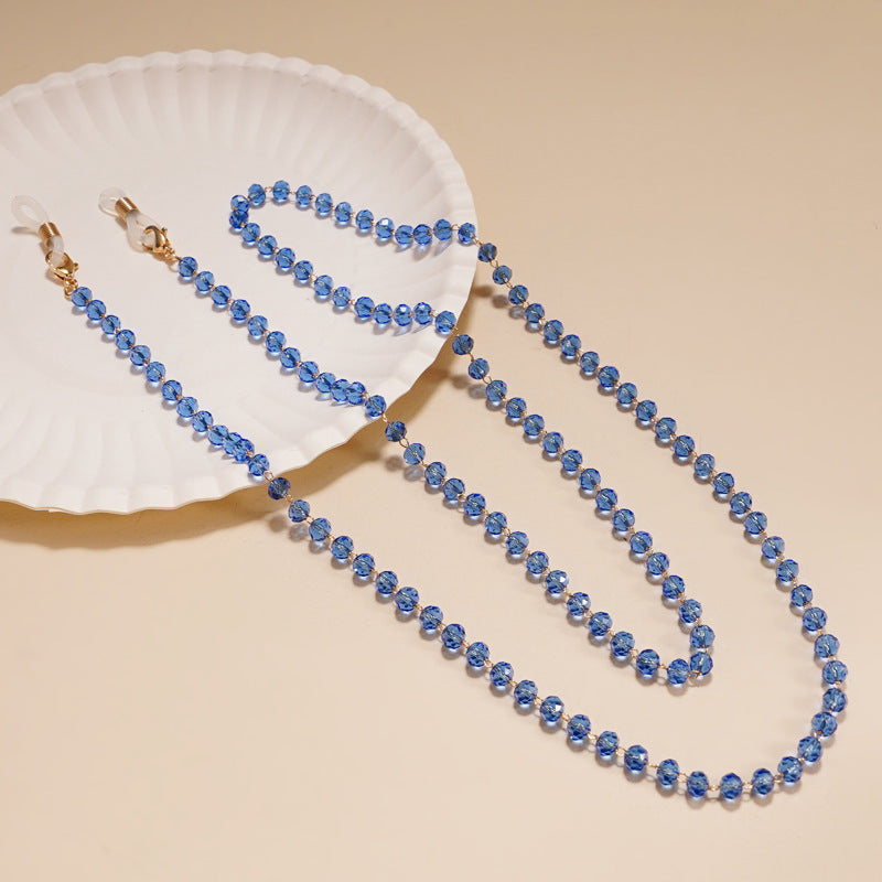 Elegant Beaded Eyewear Necklace Bowlift