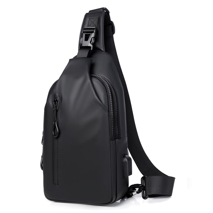 Sling bag with water-repellent material and practical compartment design Bowlift