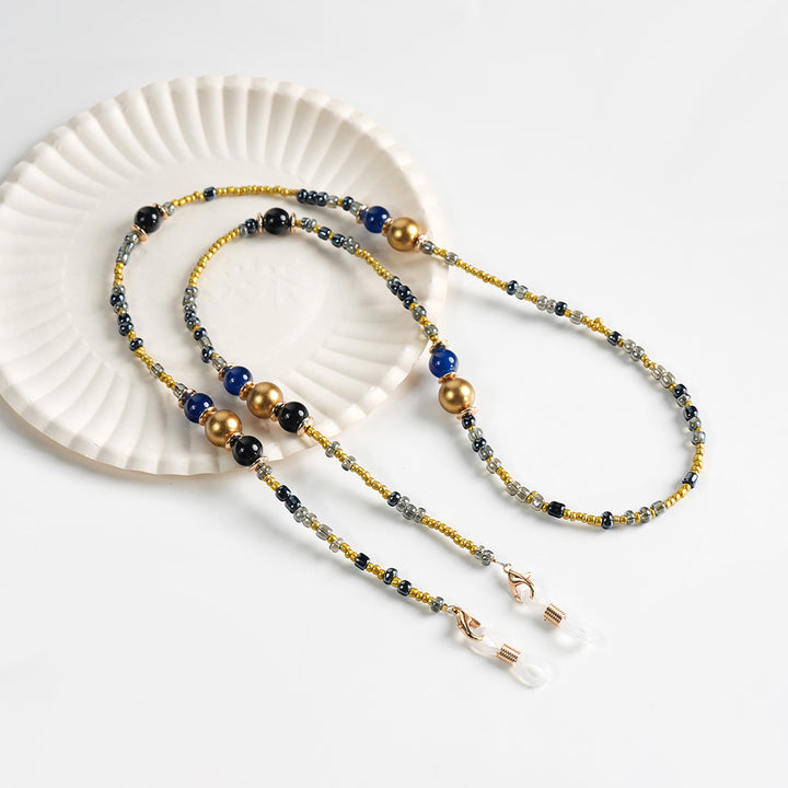 Beaded Eyewear Chain Bowlift