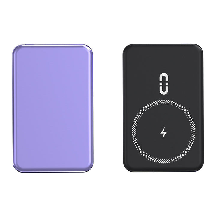 Magnetic power bank with wireless fast charging function and LED display Bowlift