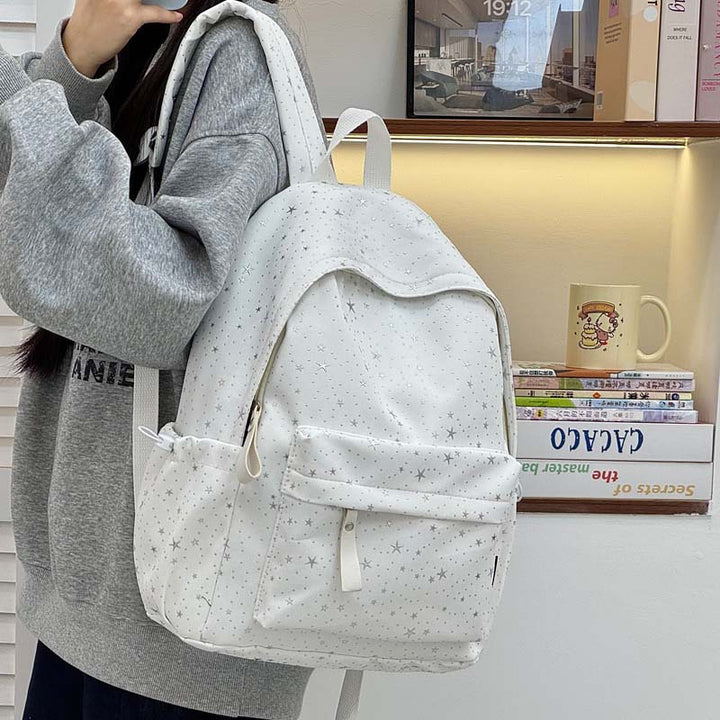 Star-Embellished Backpack Bowlift