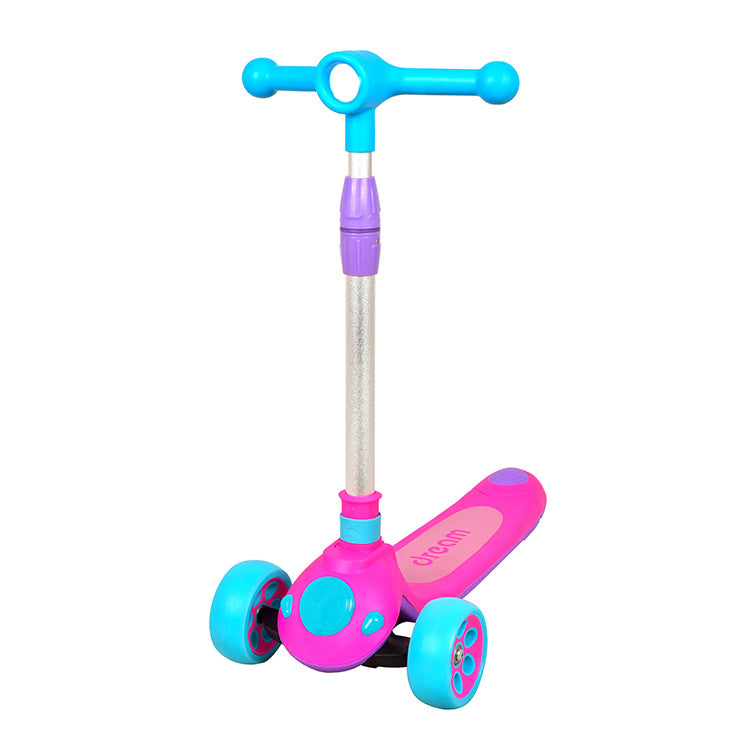 Smooth-Riding Lean-To-Steer Kick Scooter Bowlift