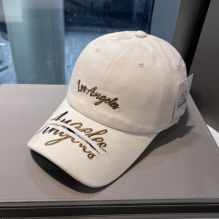 Women's Embroidered Casual Baseball Cap Bowlift 1784083486