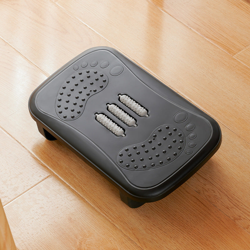 Foldable Acupressure Foot Massager and Ergonomic Footrest Bowlift